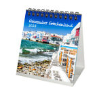 Griechenlandzauber Kalender für 2025 Format 10cm x 10cm Griechenland Athen Meer 