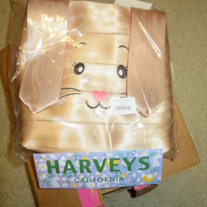 Harveys Streamline Crossbody Cottontail Easter Seatbelt Handbag w/Sticker NEW - Picture 1 of 6
