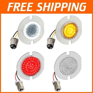 4-Pack 1157 Front + 1156 Rear LED Turn Signals – Superior Visibility for Harley - Picture 1 of 8