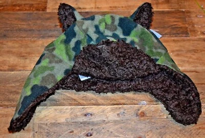 Gap Kids S/M Camouflage Pro Fleece Wolf Hat Hunter   Foto 1 de 3