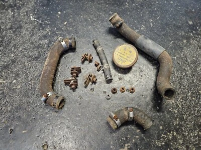 Suzuki RM250 RM 250 1983 original mangueras de radiador hardware abrazaderas tapa refrigerante Foto 1 de 4