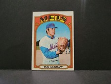 1972 Topps #163 Tug McGraw New York Mets 