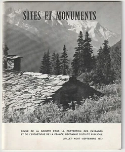 Revue Sites et monuments juillet-août 1973 - Foto 1 di 1