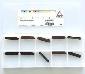 CERATIZIT Radius groove insert GX24-3R2.00N-M3 CTCP335 NEW 10 pcs. - Picture 1 of 6