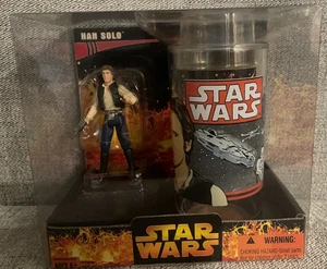 Star Wars Han Solo Sammeltasse und Figur Set 2005 Hasbro 32155/32146 - Bild 1 von 6