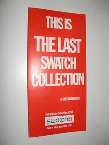 Vintage Last Swatch Collection of the Millenium Uhren-Katalog (1999) - Bild 1 von 2
