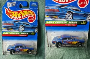 Hot Wheels 2000 X-Ray Cruiser Serie '67 Camaro #3/4 Blu Cutaway Tampo Series  - Foto 1 di 4