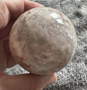 Large Pink Amethyst/Flower Agate Druzy Sphere. New, Stock Clearance. - Picture 1 of 13