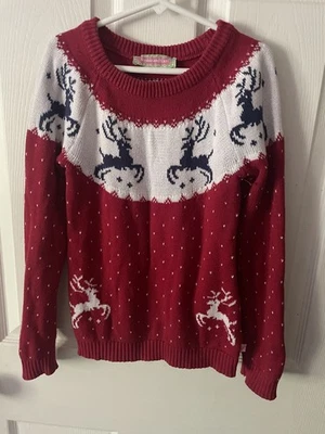 Suéter Sophie and Sam Vacaciones Invierno Ciervo Juvenil Talla Grande 6  Foto 1 de 4