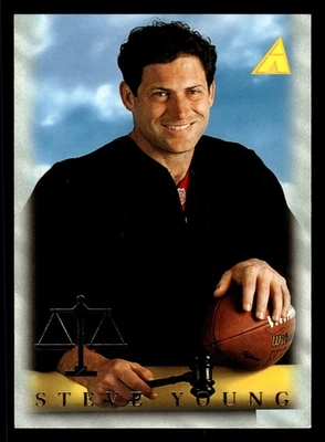 Steve Young 1995 Pinnacle #192 San Francisco 49ers - Image 1 of 2