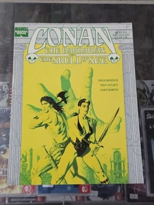 MARVEL GRAPHIC NOVEL - CONAN THE BARBARIAN in the SKULL OF SET - 1989 1st Print - Picture 1 of 7