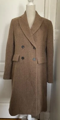 Abrigo Mujer ISABEL MARANT Talla 44 Marrón Alpaca/Lana Virgen Nuevo Con Etiquetas Foto 1 de 4