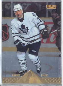 Pinnacle Foil #196 1996-97 Wendel Clark - Imagen 1 de 2