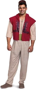 Aladdin Movie Deluxe Disney Fancy Dress Up Halloween Adult Costume - Picture 1 of 8