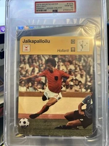 1979 SPORTSCASTER JOHAN CRUYFF v. Russia #1978 PSA 10 GEM MINT POP 1 - Picture 1 of 4
