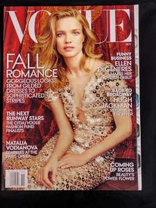 Vogue Magazine November 2014 Beautiful Natalia Vodianova Cover Fall Romance - Picture 1 of 1