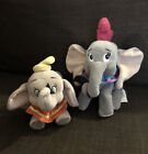 Vintage Disney Dumbo Beanie Soft Toys X 2