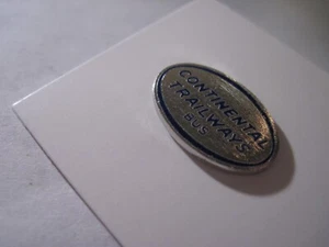  Continental Trailways cloisonne logo Lapel Pin (3y3) - Picture 1 of 3