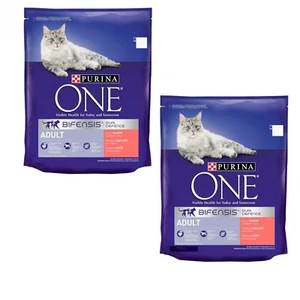 Purina One Adult Dry Cat Food Sensitive Rich in Salmon & Wholegrain 2x3KG (6KG) - Picture 1 of 1