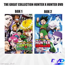 DVD Hunter X Hunter Season 1+2 Vol.1-210 End + 2 Movies + OVA English Dubbed