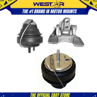 Juego de montaje de motor y transmisión para Volvo 850 1993-1995 2,3 L / 2,4 L 3 piezas Foto 1 de 3