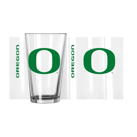 Oregon Ducks 16oz. Team Wordmark Game Day Pint Glass Cover