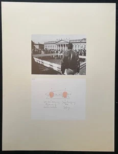 Franz Erhardt Walther, Viererverbindung Documenta, Offset, 1974, handsigniert - Bild 1 von 1