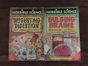 Lot 6 Horrible Science Geography Nick Arnold Anita Ganeri - Picture 1 of 4