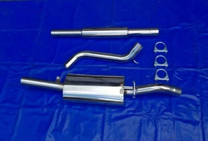 Acero Inox. Sistema de Escape VW Golf 2 Corrado 1,8 8v Y 16v Grupo A G60 1x70 - Imagen 1 de 5