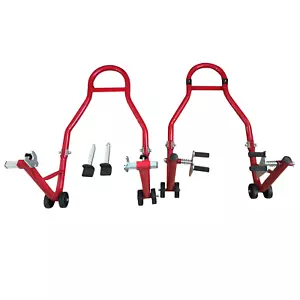Motorrad Montageständer Set Motorradständer vorne und hinten Tragfähigkeit 450Kg - Bild 1 von 7