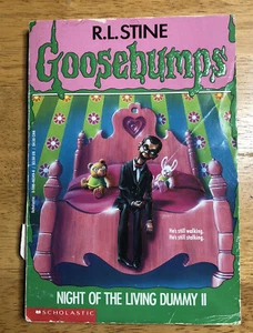 Vtg 1995 Goosebumps #31 Night Of The Living DUMMY II by R. L. Stine 1st Print - Picture 1 of 9