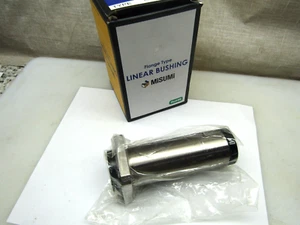 Misumi LHFSWM-MX30 Flange Type Linear Bearing 30mm ID x 45mm OD x 143mm Long - Picture 1 of 5