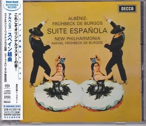 SACD Albeniz Suite Espanola Burgos STEREO SOUND SSHRS-033/034 Onsho Japan Press - Bild 1 von 9
