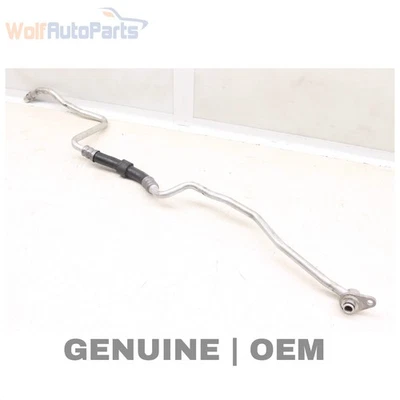 2013-2015 BMW 750LI 4,4 л - трансмиссия масло охладитель линия / труба (выпуск) - Изображение 1 из 4