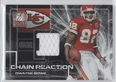 2008 Donruss Elite Chain Reaction Jerseys /199 Dwayne Bowe #CR-20 - Image 1 of 2