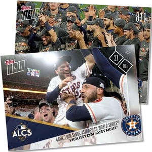 HOUSTON ASTROS - 2017 Topps JETZT "SPIEL 7 WIN SENDET ASTROS IN DIE WORLD SERIES" #811 - Bild 1 von 3