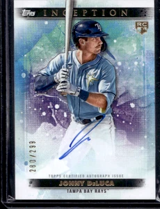 2024 Topps Inception Rookie and Emerging Stars Auto Jonny Deluca /299 - Foto 1 di 2