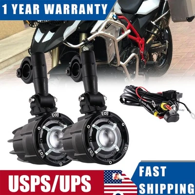 Luzes de neblina auxiliares de LED para motocicleta luzes de circulação para BMW R1200GS F800GS K1600 - Imagem 1 de 4