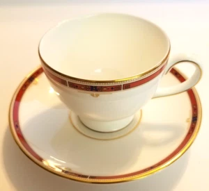 Wedgwood Cup & Saucer - COLORADO pattern Leigh Style, Nice See! - Picture 1 of 8