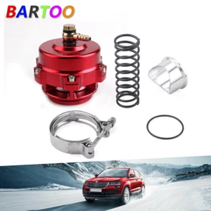35PSI Tial 50mm Billet Blow Off Valve V-Band Dump Valve BOV Flange Pipe Red - Picture 1 of 7