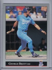 GEORGE BRETT 1992 Leaf Previews #19 ⚾E9607⚾
