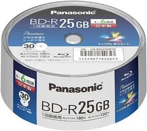 Panasonic Blu-ray Disc BDR-25GB Printable LM-BRS25MP30 - Bild 1 von 2