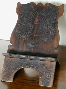 Sideboard Pult 17. Jahrhundert Holz graviert Barock Louis XIV Epoche - Bild 1 von 10