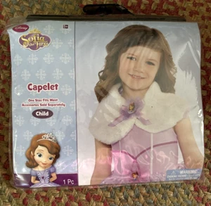 New Disney Sofia the First Child Capelet One Size Fits Most NEW - Picture 1 of 1