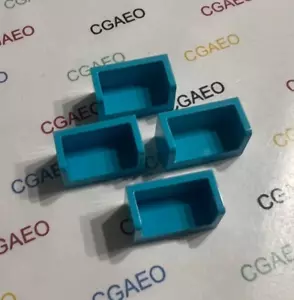 4X Lego 23969 Panel 1 x 2 x 1 with Rounded Corners and 2 Sides - MEDIUM AZURE - Imagen 1 de 1