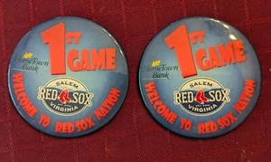Salem Red Sox 1st Game Button - Picture 1 of 2
