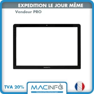 Vitre Ecran Apple MacBook Pro 13" + Autocollant Fixation 2009 à 2012 A1278 - Photo 1/3