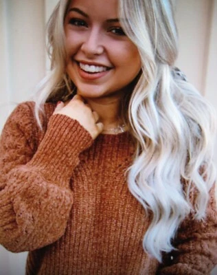 Maurices~Nuevo Con Etiquetas~Suéter Cuello Simulado Tejido con Cable Borbon de Gran Tamaño~Mediano Foto 1 de 4