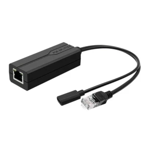 POE Splitter 48V To 5V USB C Power Converters For Networking Devices 10/100Mbps - Afbeelding 1 van 8