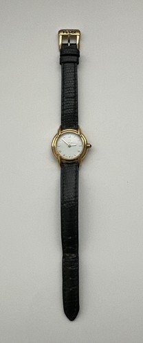Orologio donna vintage Fendi 300L tono oro quadrante bianco